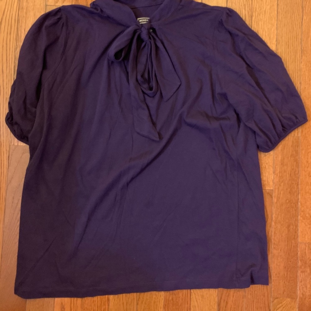 Mossimo Neck Tie Blouse